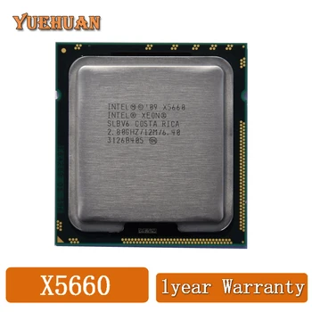 originálne procesory Intel Xeon X5660 2.8 GHz Šesť Základných 12M Procesor LGA 1366 Server CPU desktop