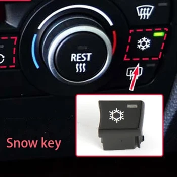 1Pcs, klimatizácia, Snowflake Tlačidlo Opraviť Tlačidlo Na BMW E90 E91 E92 E84 E93 F25 2004-2016